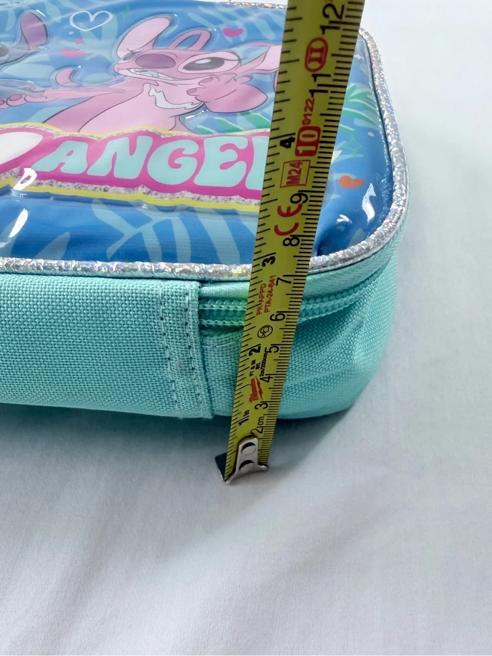 BIOWORLD Disney Lilo & Stitch Stitch & Angel Kids Lunch Bag Handle 9.5x8x3